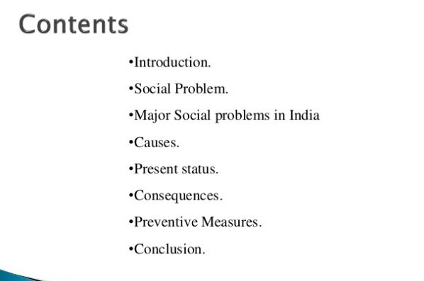Social problems in India PPT Download