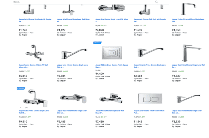 Jaquar Bathroom Fittings Catalogue With Price List