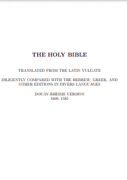 The Holy Bible PDF Download