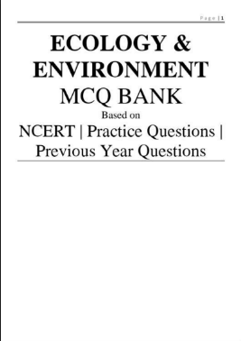 Shankar IAS Environment MCQ PDF