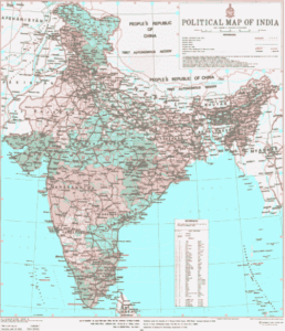 India Map HD PDF 258x300 