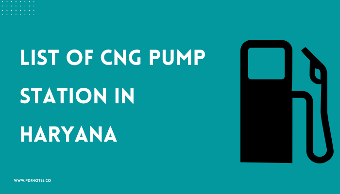 CNG Pump Station in Haryana List With Location | CNG Price List 2022