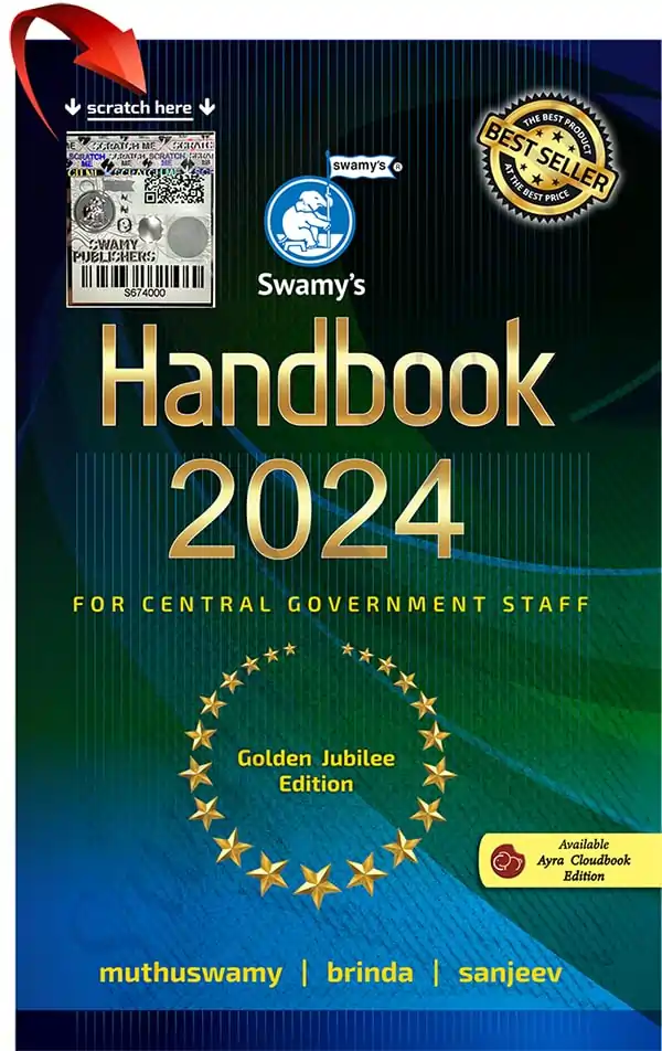 Swamy Handbook 2024 PDF For Central Government Employee in Hindi & English