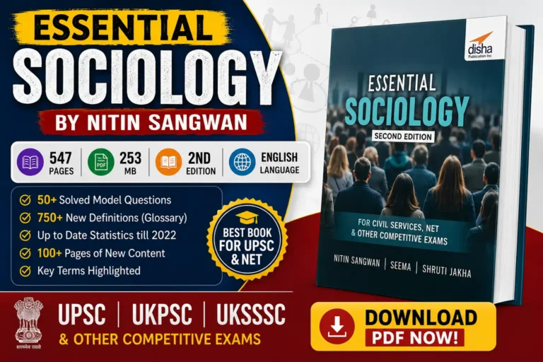 Essential Sociology by Nitin Sangwan PDF