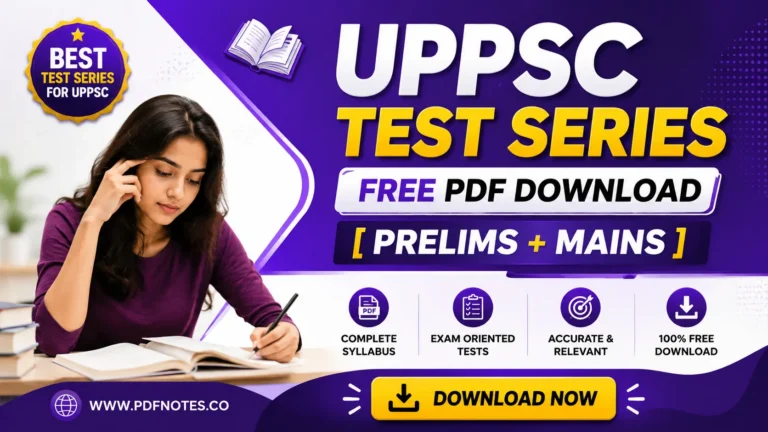 uppsc test series pdf