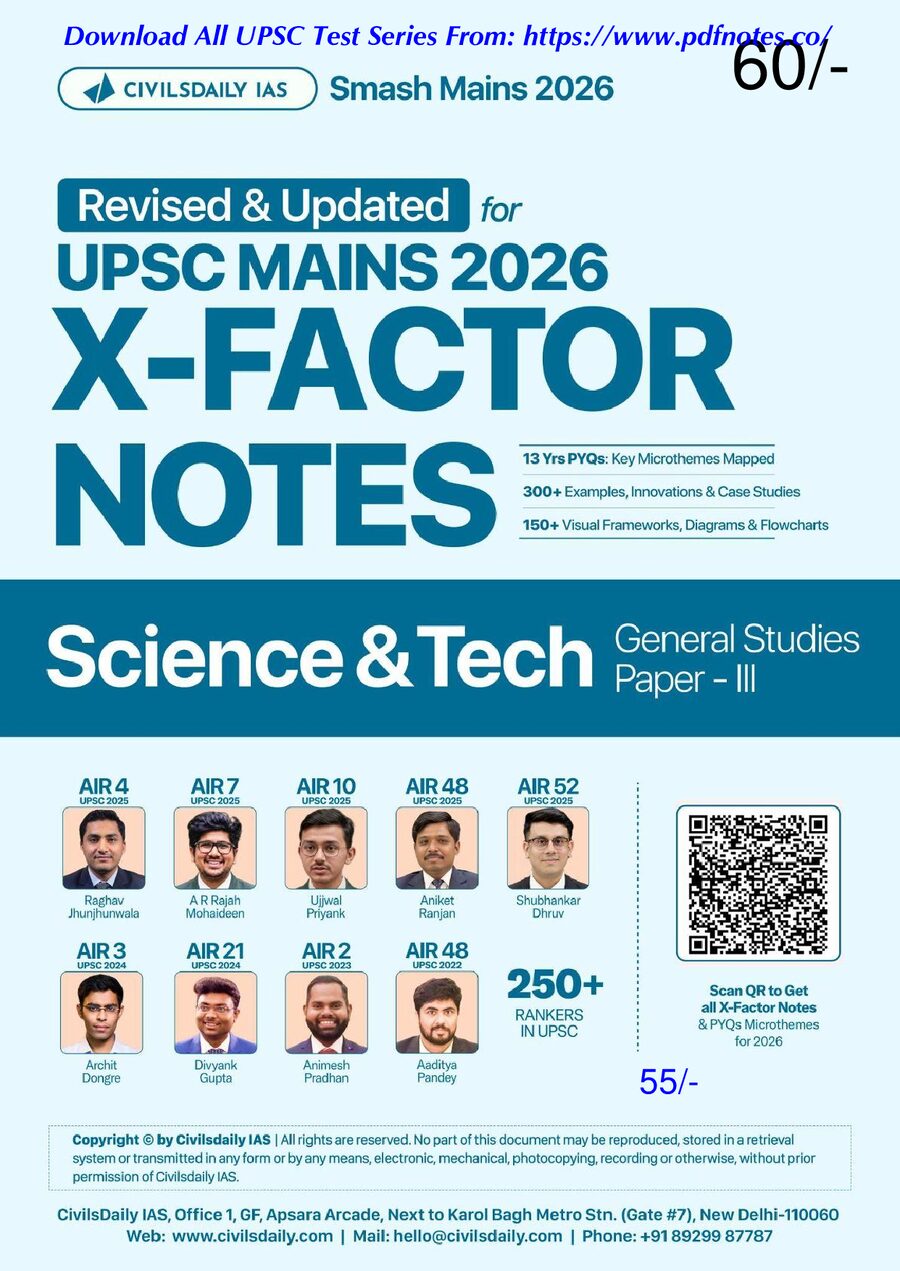 X-Factor 2026 Science Technology.pdf