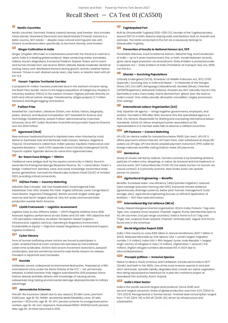 CA Test01 Recall Sheet.pdf