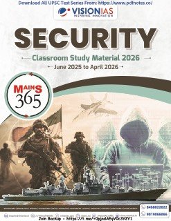 Vision IAS Mains 365 Security (June 2025 – April 2026.pdf